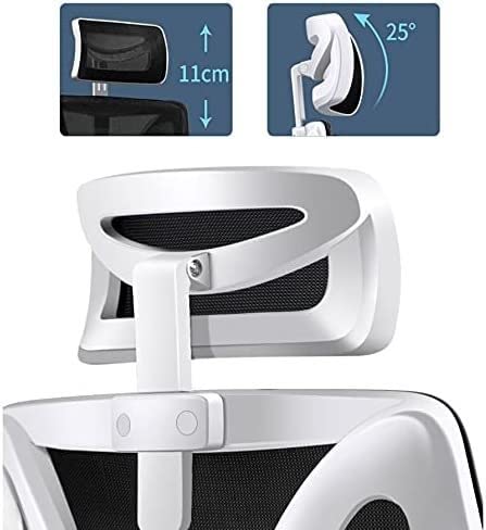 Krzesło Komputerowe Siatkowe Krzesło Biurowe Obrotowe Biurko Komputerowe Krzesło Z Wysokim Oparciem Krzesło Rozkładane Ergonomiczny Regulowany Podłokietnik Podparcie Lędźwiowe Gamingowy Fotel do Kompu