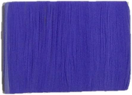 Nylon Stocking Fabric Flower Floral High Stretch Plain DIY Material Navy Indigo Blue Sky Spandex (2. Indigo)