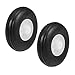 uxcell Tire and Wheel Sets for RC Airplane,PU Sponge Tire with Plastic Hub,1.25