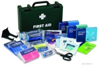 REL672 BS8599-1 Small Catering Kit in Green Durham Box - inc bracket 18cmH x 27cmW x 9cmD x 1 by Nightingale ursing supplies