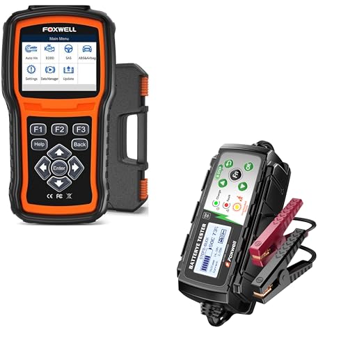 Image of FOXWELL NT630 Plus + FOXWELL BC521 12V 5A Battery Charger, Tester, Trickle Charger & Desulfator