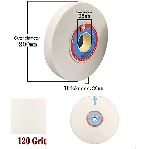 Meule corindon blanc 200mm pour un meulage de surface haute précision - 3