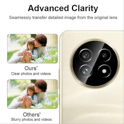 Image of Xmon Back Camera Lens Protector for Realme 12 Plus Realme P1 Narzo 70 Pro (1 Pack) Premium Camera Glass Protector Guard, Anti-Scratch, Ultra-Clear, Easy Installation