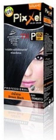 Lolane Pixxel Hair Dye Natural Color Brown Black P2 Made in Thailand
