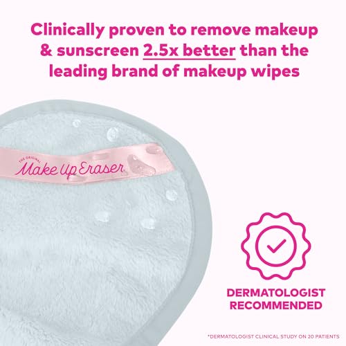 Image of The Original MakeUp Eraser PRO, Effortlessly Remove All Makeup Using Only Water, Including Waterproof Mascara, Eyeliner, Foundation, Lipstick, Sunscreen