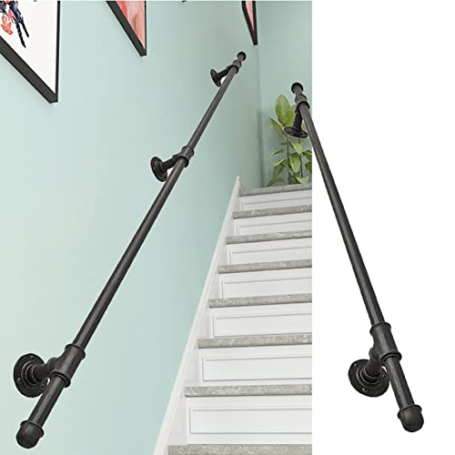 Barre de soutien de sécurité 2,8 m avec rampe d'escalier extérieure et intérieure
