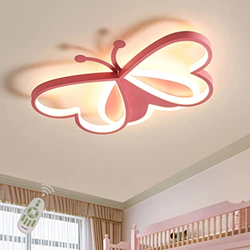 Applique murale papillon rose pour illuminer les nuits des enfants