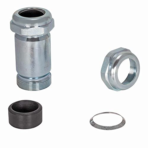 Image of Eastman 4-3 /8 Inch Long Pattern Compression Coupling, 1 Inch IPS, Galvanized Steel, 20566