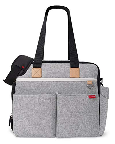 Product Image of the Skip Hop Diaper Bag: Iconic Duo Weekender, Extra Large Capacity with Changing...
