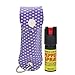 All New Flashlight Stun Gun and Pepper Spray Combo Pack for Self Defense (Blue)
