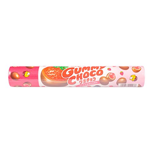 Meiji Chocolate Gummy-Strawberry 2.86 Onzas miniatura 1