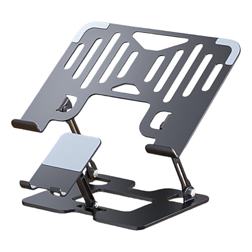 Soporte ajustable para laptop y teléfono de acero carbono miniatura 4