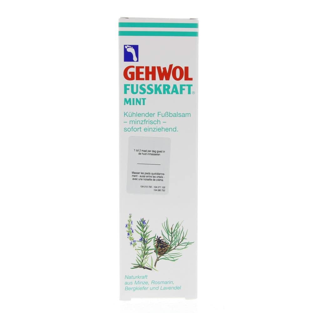 Fusskraft 75Ml Cooling Foot Balm - Absorbs Rapidly