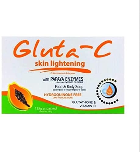 Gluta C Papaya Intense Whitening Exfoliants Soap 1X135g