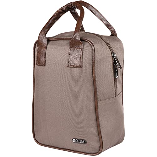 Image of LOREM Blue Color Picnic,Travel, Lunch, Tiffin, Storage Bag Leakproof Hot /Cold for Girls Boys Men Women Unisex, Office, College & School