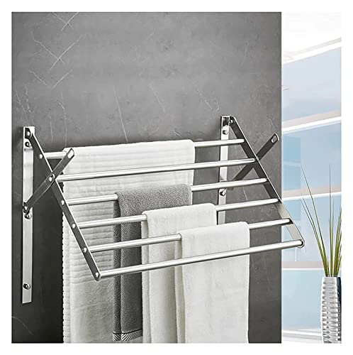 Sèche-Serviettes Porte-Serviettes Salle de Bain Étagère de Rangement