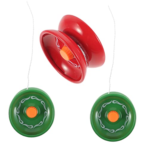 YARNOW Funny Yo-yo Toy Set Kids Outdoor Toy Toddler Fingertip Ball Random Color