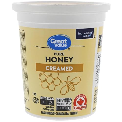 Miel Cremada Pura Great Value 1 kg