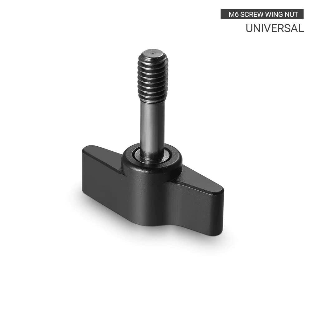 Hand Nuts,Wing NutsEasy to Use Ratchet Wing Nut with Spring M6 Threaded Screw High Hardness Wing Nuts