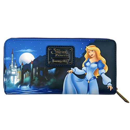 Loungefly Swan Princess Odette Castle Scene Wallet