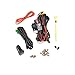 VioGi Fit 06-08 Honda Civic 2-Door Coupe Clear Lens Fog Lights Kit w/Bulbs+Switch+Wiring Harness+Relay+Bracket+Necessary Mounting Hardware