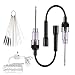 WedFeir in-Line Spark Plug Engine Ignition Tester with Carb Carburetor Cleaner Kit, 6-12V Pick Up Coil Armature Diagnostic Detector Tool for Automotive Car Lawnmower Internal External Engine