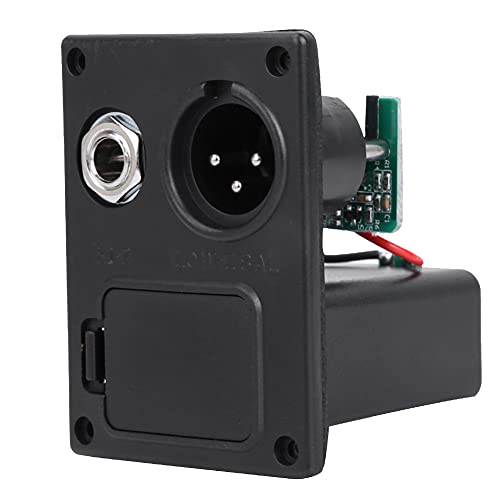Soporte de Batería de 9V para Guitarra EQ Activa y Bajo Eléctrico - Funda Protectora Universal con...