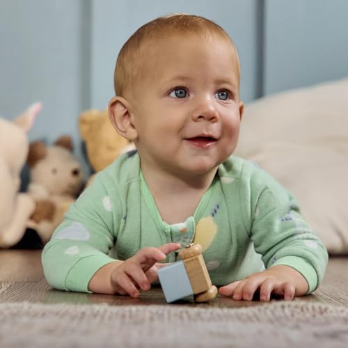 Image of Gerber Baby Boys & Girls 3-Pack Fleece Footed Pajamas