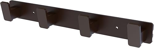 Miniatura 5 de Perchero moderno montado en la pared (negro, 5 ganchos) Negro -,Gris,Blanco,https://www.amazon.com/dp/undefined