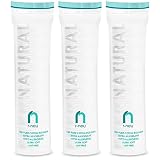 R-NEU Cotton Rounds, 300 Count Makeup Remover and Facial Cleansing Round Cotton Pads, Waffle Texture