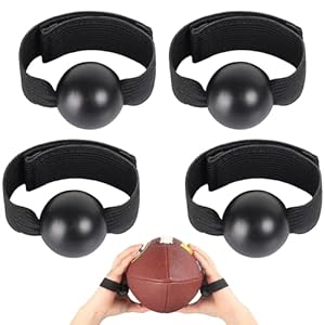 4PCS American Football Catching Trainer Band – Rugby Receiver Training Aid – Volleyball Catching Hand Strap Beginner Practice Fingertip