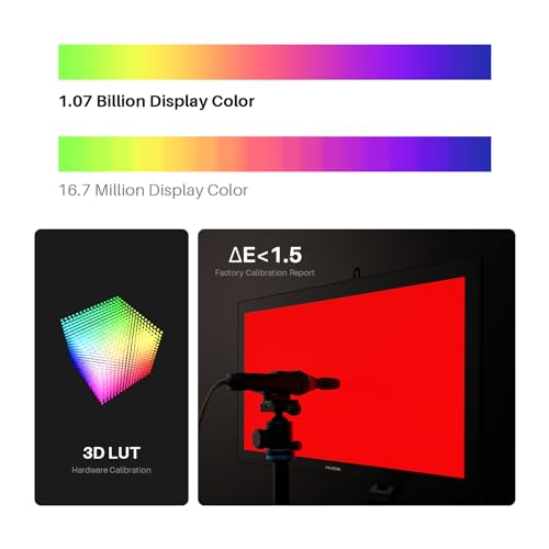 Image of HUION KAMVAS Pro 27 4K UHD Drawing Tablet with Screen, PenTech 4.0 Battery-Free Stylus with Anti-Glare Canvas Glass 2.0 Full Laminated Graphics Tablet, 98% Adobe RGB Multi-Touch Screen for Artist