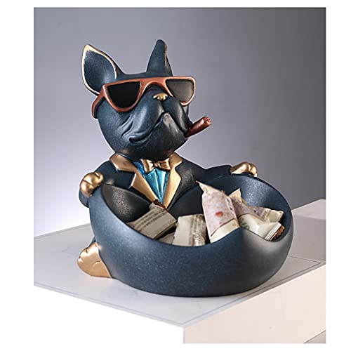 Statue de chien avec plateau à clés, le cadeau déco idéal - 5