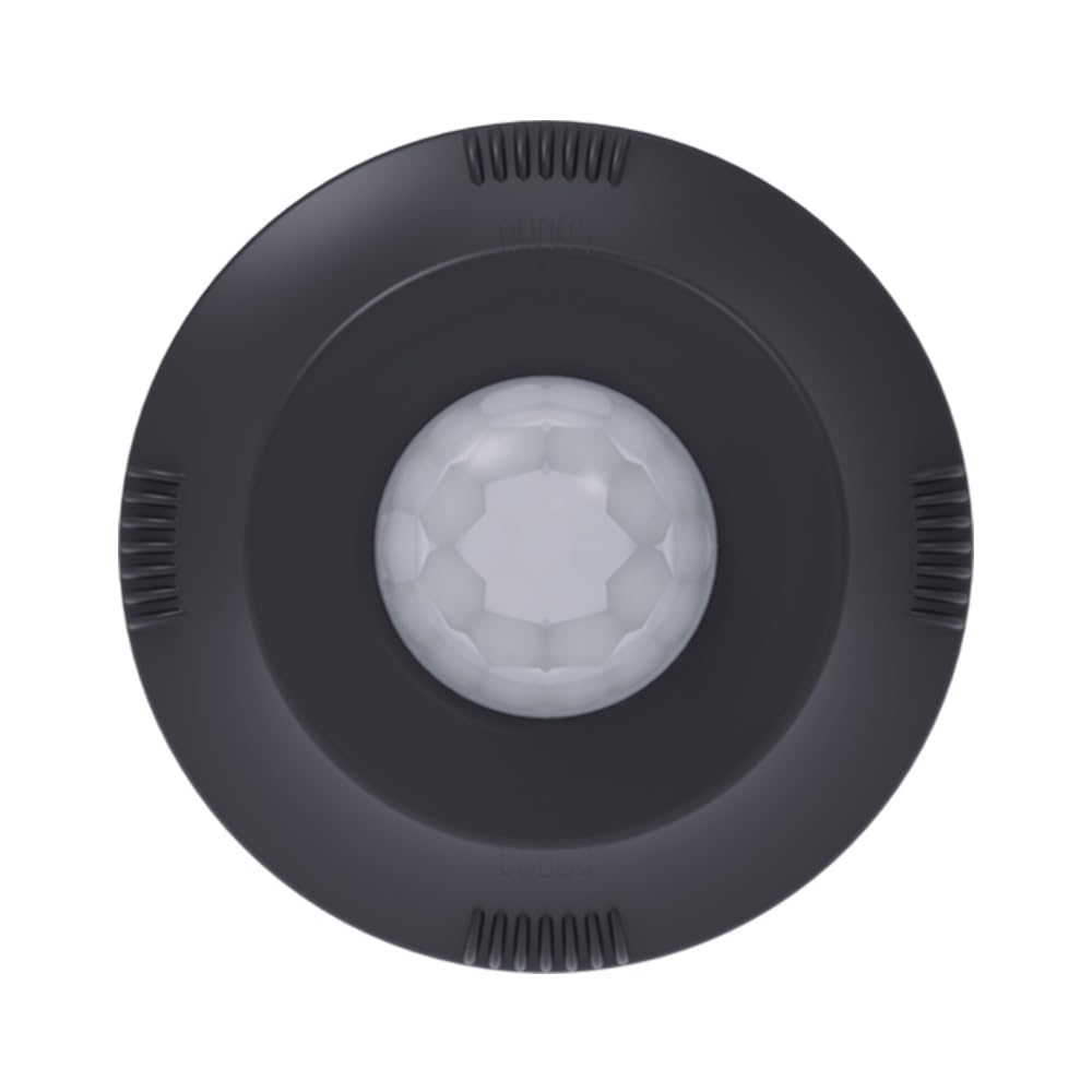 SensorSwitch, sensore Twist-to-Lock, fotocellula programmabile dal tramonto all'alba e rilevatore di movimento, nero (TLS BK)