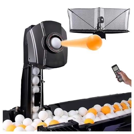 Robô Automático De Tênis De Mesa 50w, Dispositivos De Reciclagem De Exercícios Para Máquina De Bola De Pingue-Pongue, Com 100 Bolas, Dispositivo Anti-Bola Integrado