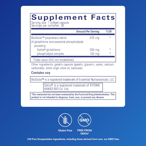 Pure Encapsulations Liposomal Glutathione Softgels