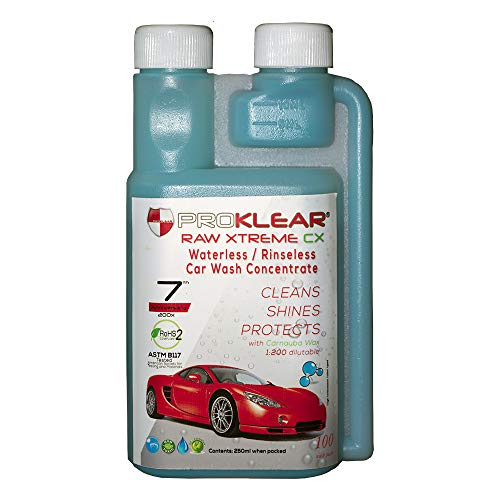 PROKLEAR Rinseless/Waterless Concentrate Dilutable 200 Times RAW Xtreme