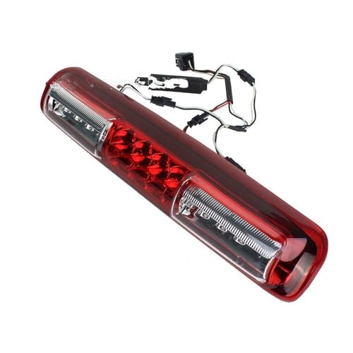 Troisième feu stop LED rouge et blanc pour Chevy Silverado 1999-2006
