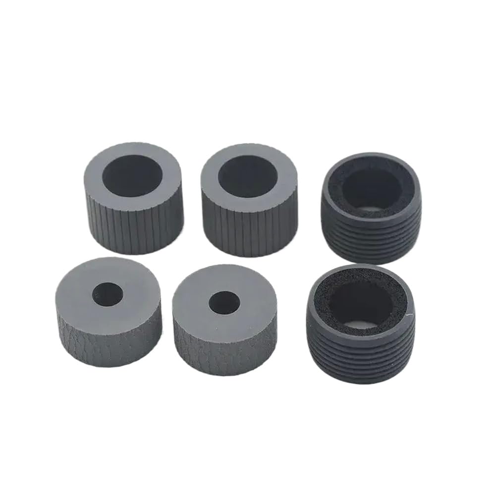 Neumáticos de Rodillo de Recogida PA03740-K011 PA03740-K010 compatibles con neumáticos de Rodillo de alimentación de escáner Fi-7600 Fi-7700 Fi-7700S