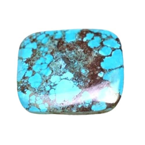 Cabochon turquoise naturelle 20x17mm forme coussin en vrac pour bague et création de bijoux