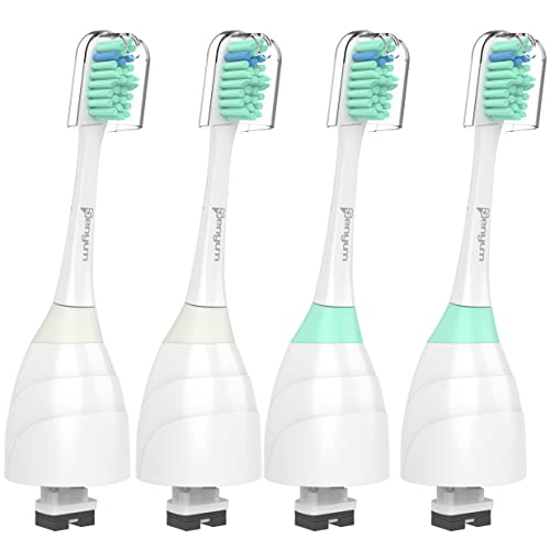 Replacement Toothbrush Heads For Philips Sonicare Replacement Heads E-Series,Compatible With Phillips Sonicare Replacement Brush Head Essence,Elite Electric Toothbrush Handle,4 Pack #TOP5