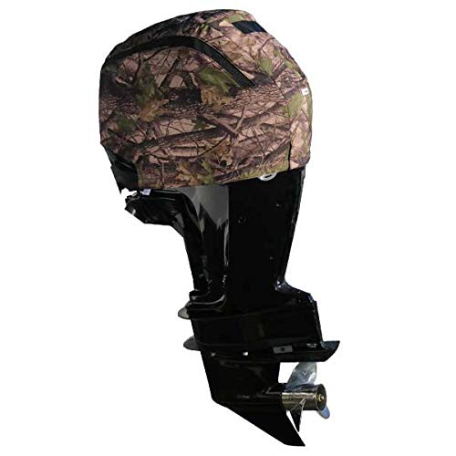Oceansouth Housse Ventilée Hors-Bord – 135 à 150 HP (4T 4CYL 3,0L) – Polyester 600D Avec Doublure Feutrée