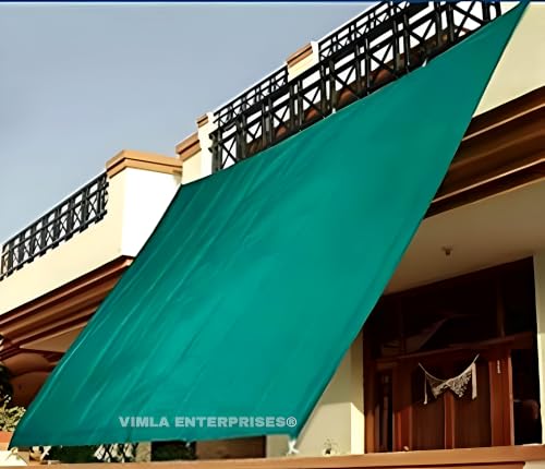 Image of Multiple Sizes Multipurpose 90% Virgin Shade Net /Green Net /Balcony /Terrace /Nursery /Fencing /Garden /Plant 6 M x 14 M (20 FT x 46 FT)