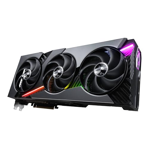 Image of MSI GeForce RTX 5090 32G Vanguard SOC Graphic Card - NVIDIA GeForce RTX 5090 GPU, 32GB GDDR7 512-bit Memory, 28 Gbps, PCI Express Gen 5 Interface, Upto 2512 MHz, STORMFORCE Fan