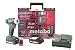 Produktbild Metabo Akkuschrauber / Akku Bohrschrauber Mobile Werkstatt BS 18 Quick Set (602217880) im Kunststoffkoffer; mit 2 Li-Power Akkupacks (18 V/2,0 Ah), Ladegerät SC 30 + Zubehör - Neuheit 2021
