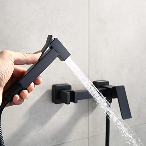 Pulvérisateur chaud et froid pour balcons et toilettes avec mitigeur mural