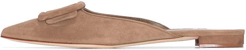 Divanne Women Mules - Suede Slip-On Comfort