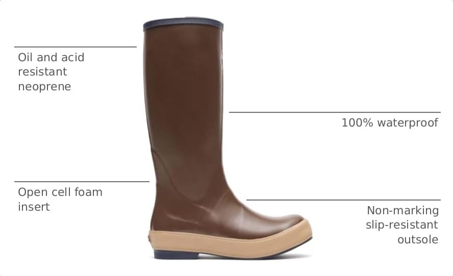 Image of Women's Salmon Sisters 15 inch Legacy Boot, Brown Kelp Oyster, Size 10(M)