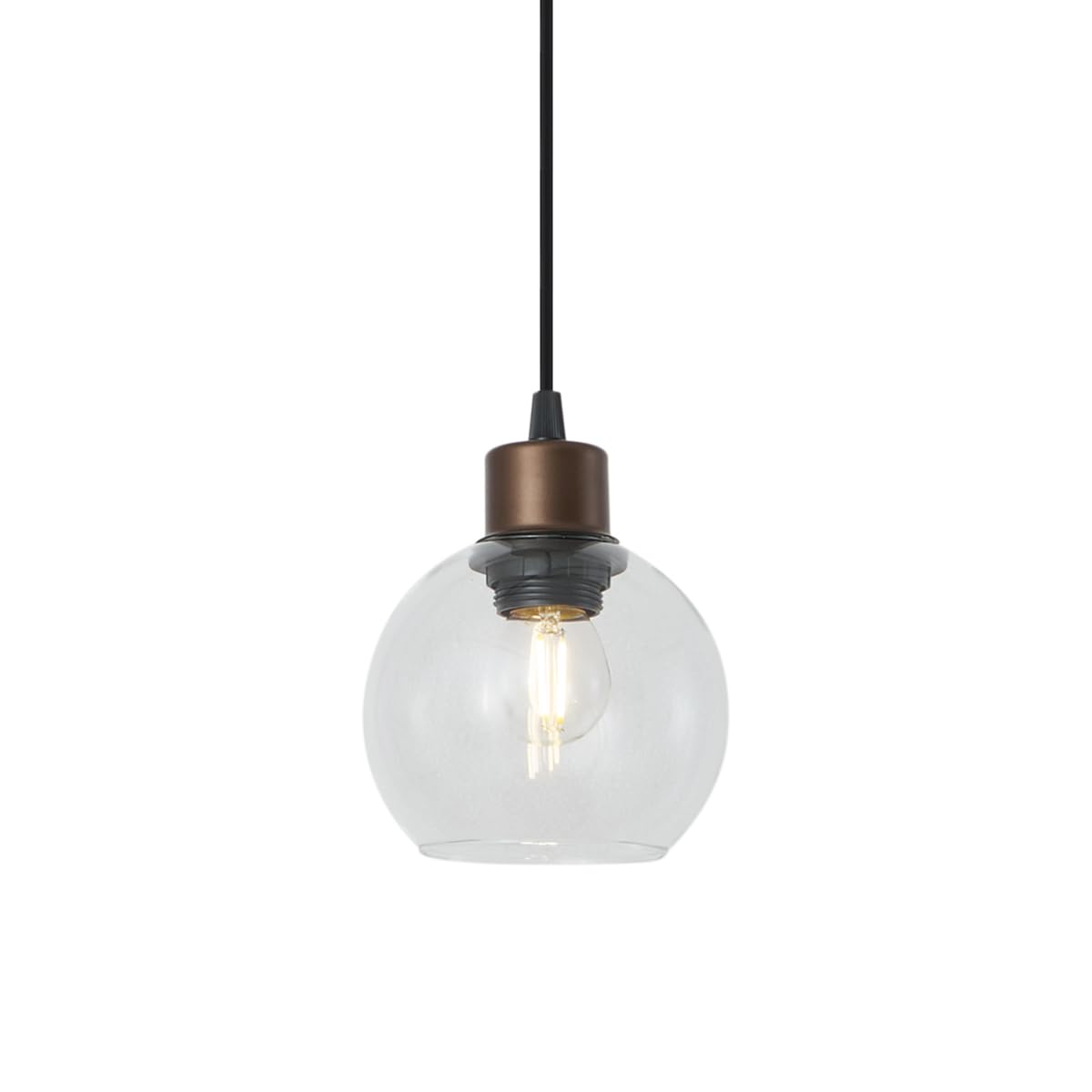 Qazqa Modern Rail Track Light, Track Light - Iconic Lava - Bronze, e27, 13cm, Office and Kitchen