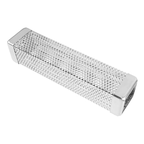 UPKOCH Scatola Affumicatore Bbq in Inossidabile Resistente Temperatura per Grigliate Esterne con Legno Accessorio per Gas Grill e Affumicatura Carne